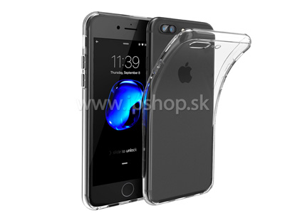 Ochranný gelový/gumový kryt (obal) TPU Ultra Clear (čirý) na Apple iPhone 7 Plus / iPhone 8 Plus