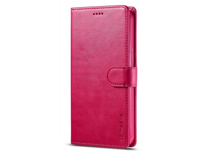 Book Case – Ochranné otváracie pouzdro pro Xiaomi Redmi 9T / Poco M3 (tmavo-růžová)