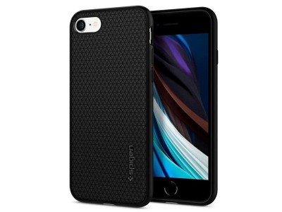 Spigen Liquid Air (černý) - Luxusní ochranný kryt (obal) na Apple iPhone 7 / 8 / SE 2020 / SE 2022