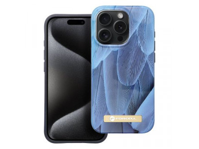 Forcell F-Protect Mirage siliknov puzdro pre iPhone 15 blue bird