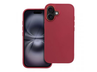 Silikónové pouzdro FRAME pro iPhone 16 Magenta