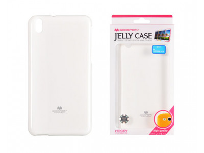 Silikónové púzdro Jelly Case pro Sony Xperia Z1 Compact/D5503 bílé(White)