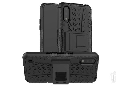 Spider Armor Case (černý) - Odolný ochranný kryt (obal) na Samsung A015F Galaxy A01