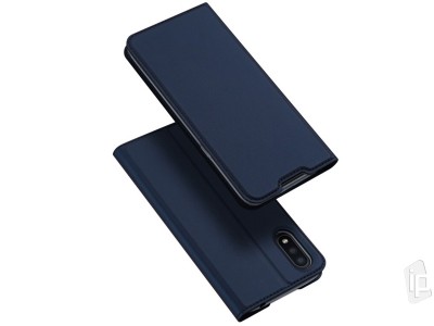 Luxusní Slim Fit pouzdro (tmavomodré) pro Samsung A015F Galaxy A01