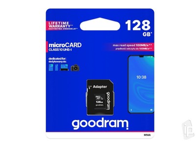 GOODRAM Pamäťová karta - 128GB (100mb/s) + adaptér