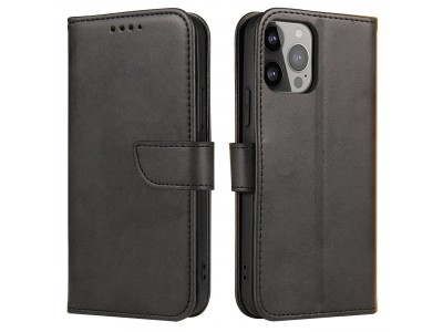 Elegance Stand Wallet II (černé) - Peněženkové pouzdro pro Samsung Galaxy S23+