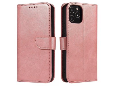 Elegance Stand Wallet II (růžové) - Peněženkové pouzdro pro Samsung Galaxy A13 5G