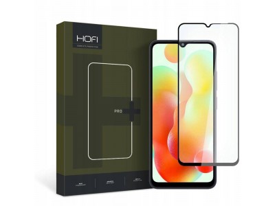 HOFI Premium Pro+ 2.5D Glass – Ochranné sklo pro Xiaomi Redmi 12C / Redmi 11A černé)