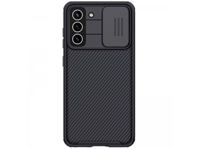 Nillkin CamShield Pro (černý) - Plastový kryt (obal) s ochranou kamery na Samsung Galaxy S21 FE