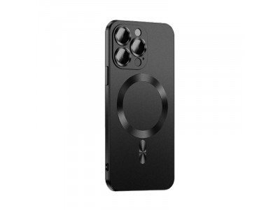 Soft Matte TPU MagSafe (černá) – Ochranný kryt (obal) s podporou MagSafe pro Apple iPhone 13 Pro Max