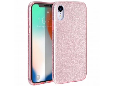 TPU Glitter Case (růžová) - Ochranný glitrovaný kryt (obal) pro pre Motorola Moto E20 4G