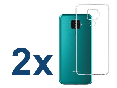 2x Ultra Clear - Ochrann kryt pre Huawei Mate 30 Lite (ry) **AKCIA!!