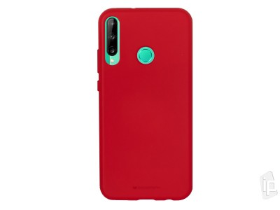 Liquid Silicone Cover Red (červený) - Ochranný kryt (obal) na Huawei P40 Lite E