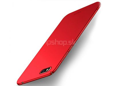 Slim Line Elitte Red (červený) - plastový ochranný kryt (obal) na Huawei Y5 2018