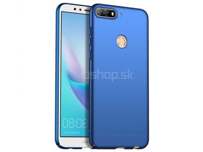 Slim Line Elitte Blue (modrý) - plastový ochranný kryt (obal) na Huawei Y7 Prime 2018