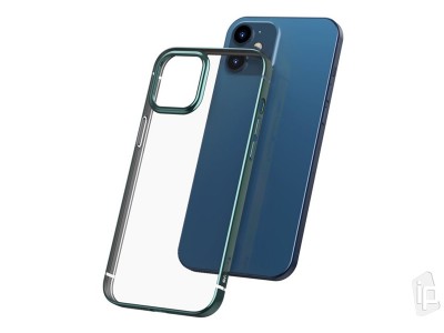 Baseus Shining Case  Ochrann kryt pro iPhone 12 / iPhone 12 Pro (zelen)