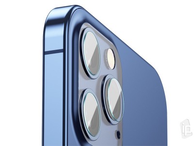 Baseus Gem Lens Film – 2x Ochranná fólie na zadní kameru pro Apple iPhone 12 Pro / 12 Pro Max (číra)