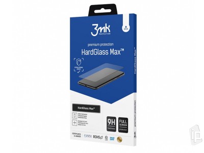 3mk HardGlass Max  Ochrann sklo s pokrytm celho displeja pro Xiaomi Redmi Note 11 / Note 11S (ern)