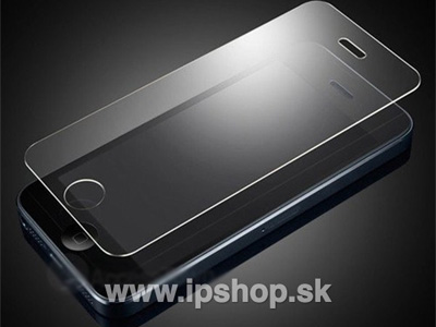 Temperované - tvrzené sklo 0,33 mm - ochranná skleněná fólie na displej pro Apple iPhone 5S / iPhone 5C / iPhone SE