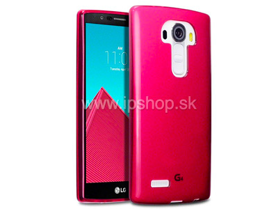 Ochranný kryt (obal) TPU Red (červený) na LG G4