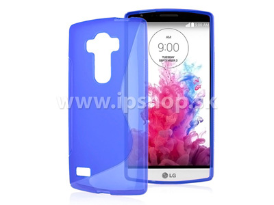 Ochranný gelový/gumový kryt (obal) Blue Wave na LG G4 S modrý