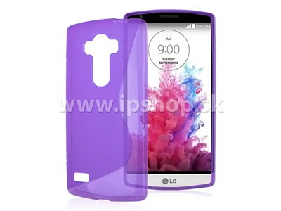 Ochranný gelový/gumový kryt (obal) Purple Wave na LG G4S fialový