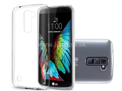 Ochranný kryt (obal) TPU Ultra Slim Clear (čirý) na LG K10 LTE