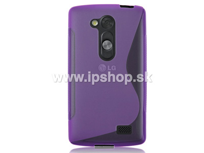 Ochranný gelový/gumový kryt (obal) Purple Wave (fialový) na LG D290n L Fino / LG D295n L Fino Dual SIM
