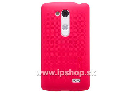 LG D290n L Fino / LG D295n L Fino Dual SIM Exclusive SHIELD Red - luxusní ochranný kryt (obal) červený + fólie na displej