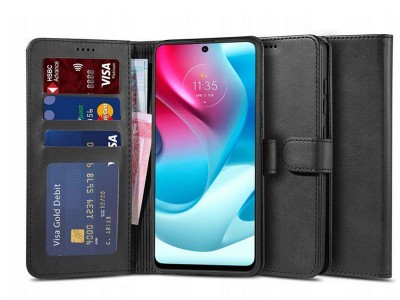 Tech-Protect Wallet  Peaenkov puzdro pre Samsung Galaxy A42 5G (ierne)