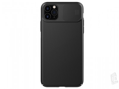 Slim CamShield (černý) - Plastový kryt (obal) s ochranou kamery na Apple iPhone 11 Pro