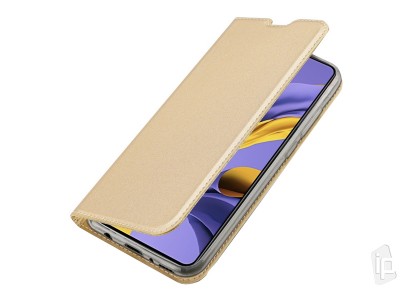 Luxusní Slim Fit pouzdro (zlaté) pro Samsung Galaxy A42 5G