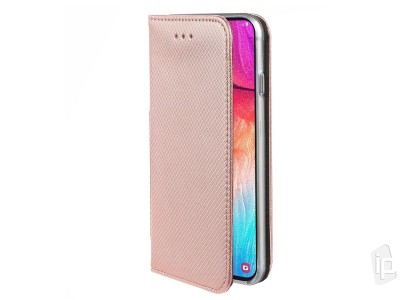 Fiber Folio Stand Pink (růžové) - Flip pouzdro na Samsung Galaxy A02s