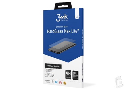 3mk HardGlass Max Lite  Ochrann sklo s pokrytm celho displeja pre Motorola Moto G100 5G (ierne)