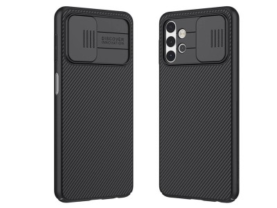 Nillkin CamShield Pro (černý) - Plastový kryt (obal) s ochranou kamery na Samsung Galaxy A32 5G