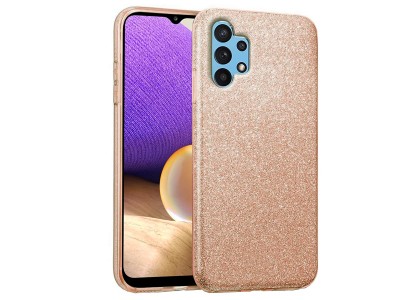 TPU Glitter Case (růžový) - Ochranný kryt s trblietkami pro Samsung Galaxy A32 LTE