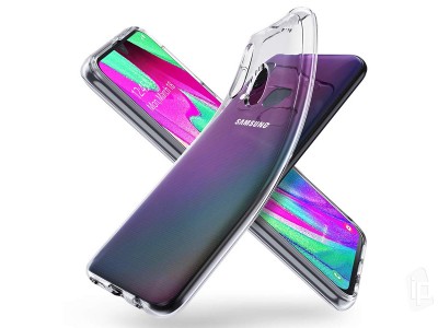 Ochranný kryt (obal) TPU Ultra Clear (čirý) na Samsung Galaxy A20e