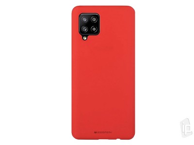 Jelly Matte TPU Red (červený) - Ochranný obal na Samsung Galaxy A42 5G