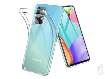 Ochranný gelový/gumový kryt (obal) TPU Ultra Clear (čirý) na Samsung Galaxy A52 5G / A52s 5G (čirý)