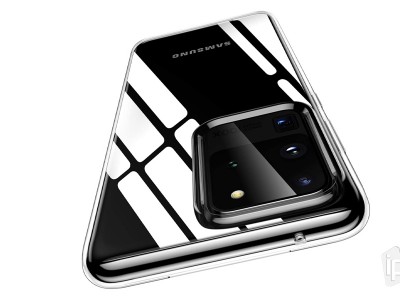 Baseus Simple Series (priesvitný) - Tenký ochranný obal na Samsung Galaxy S20 Ultra