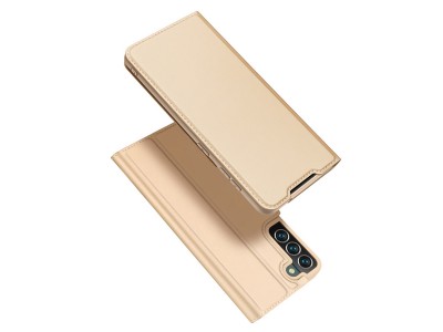 Luxusn Slim Fit pouzdro (zlat) pro Samsung Galaxy S22 Plus 5G