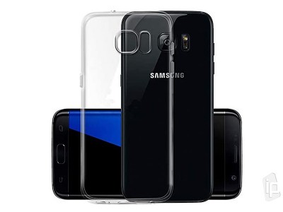Ochranný gelový/gumový kryt (obal) TPU Ultra Clear (čirý) na Samsung Galaxy S7 Edge
