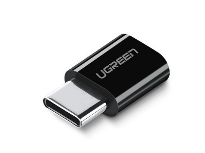 Ugreen Adaptr Micro USB/USB-C (ierny)
