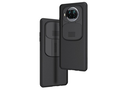Nillkin CamShield Pro (ern) - Plastov kryt (obal) s ochranou kamery na Xiaomi Mi 10T Lite 5G