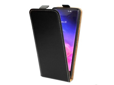 Flip Wallet – Ochranné pouzdro s magnetickým zatváraním pro Samsung Galaxy M21 (černé)