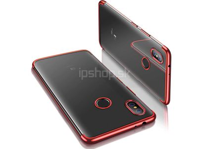 Glitter Series Red (erven) - Ochrann kryt (obal) na Xiaomi Redmi S2 **VPREDAJ!!